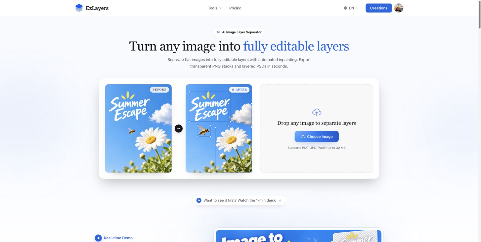 EzLayers 图像拆层指南：让平面设计更容易重新组合