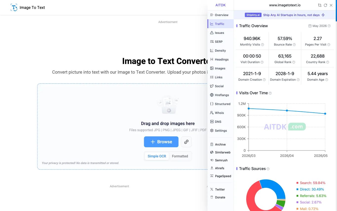 Image to Text Image to Text screenshot