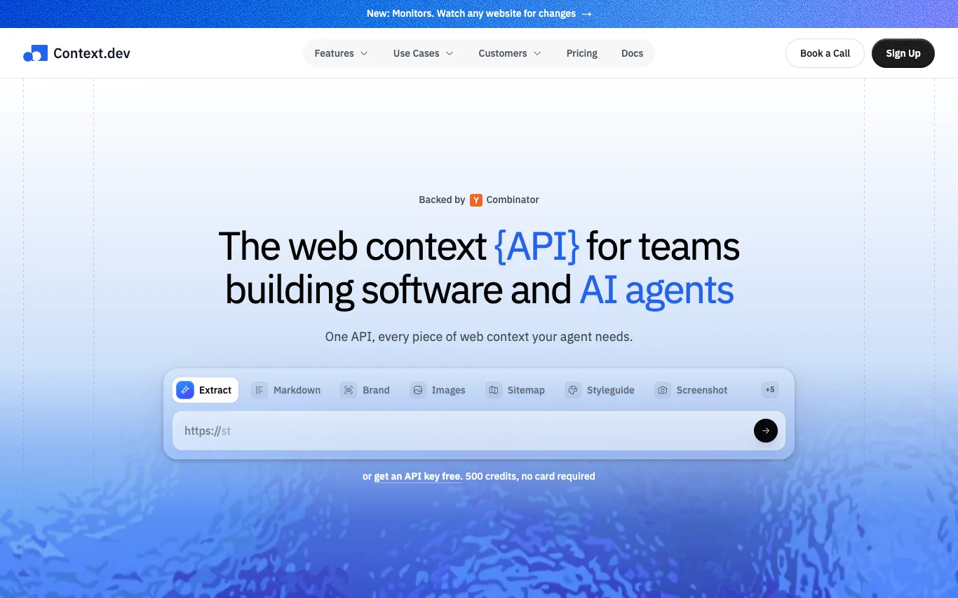 Context.dev Context.dev screenshot