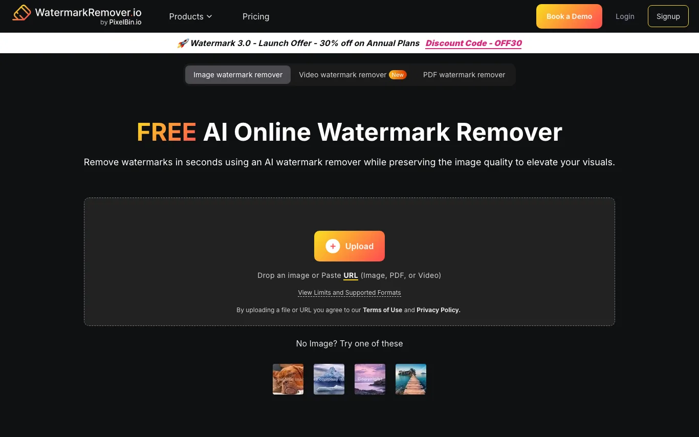 WatermarkRemover.io WatermarkRemover.io screenshot