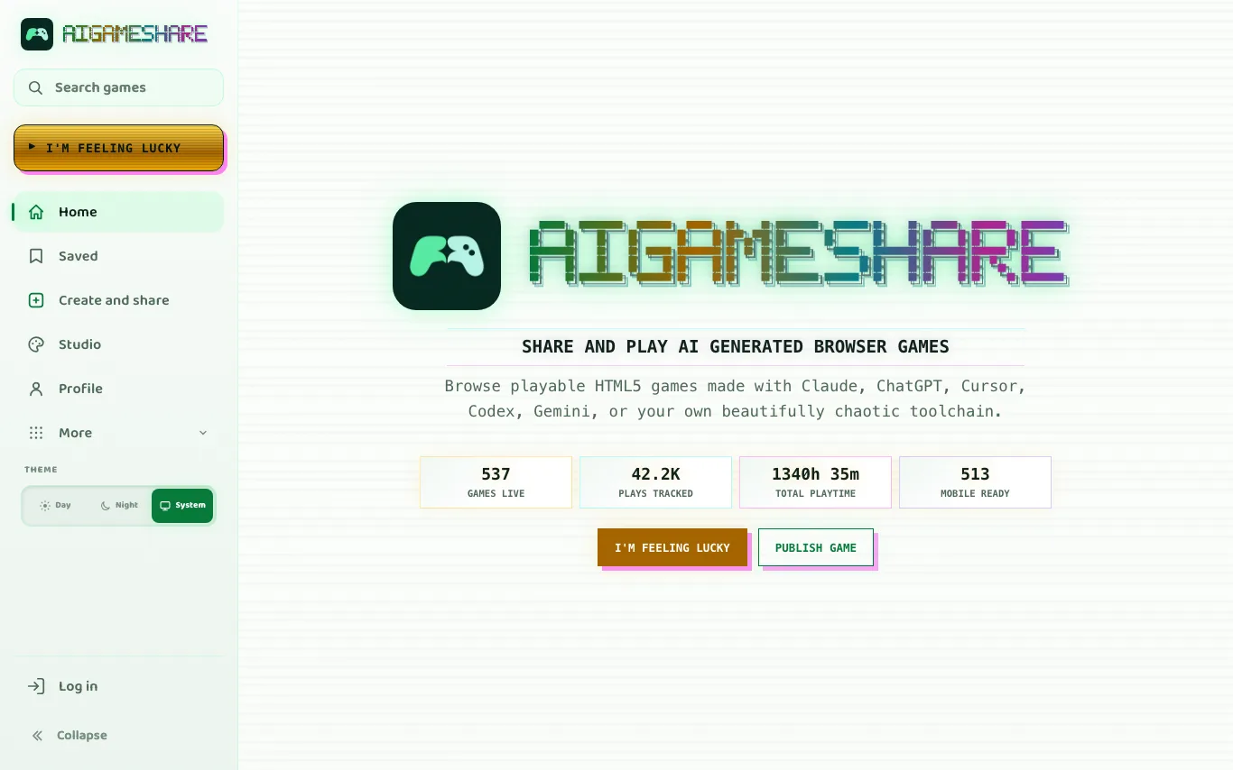 AIGameShare AIGameShare screenshot