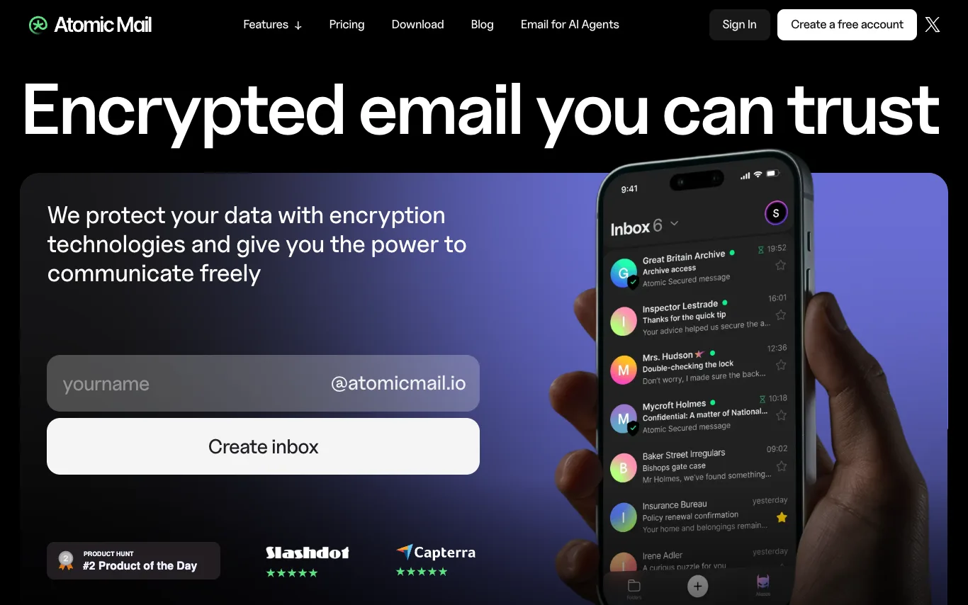 Atomic Mail Atomic Mail screenshot
