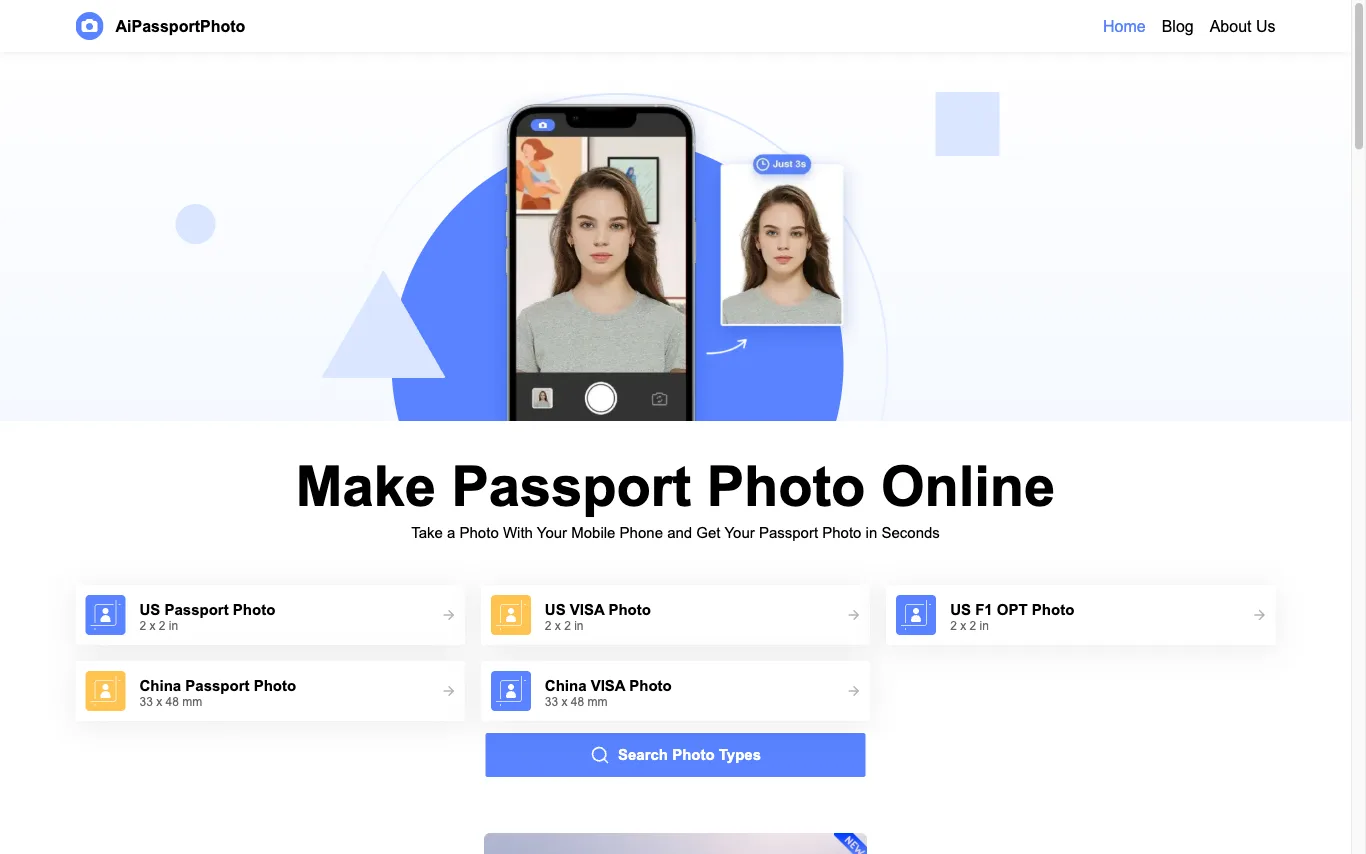 AiPassportPhoto AiPassportPhoto screenshot
