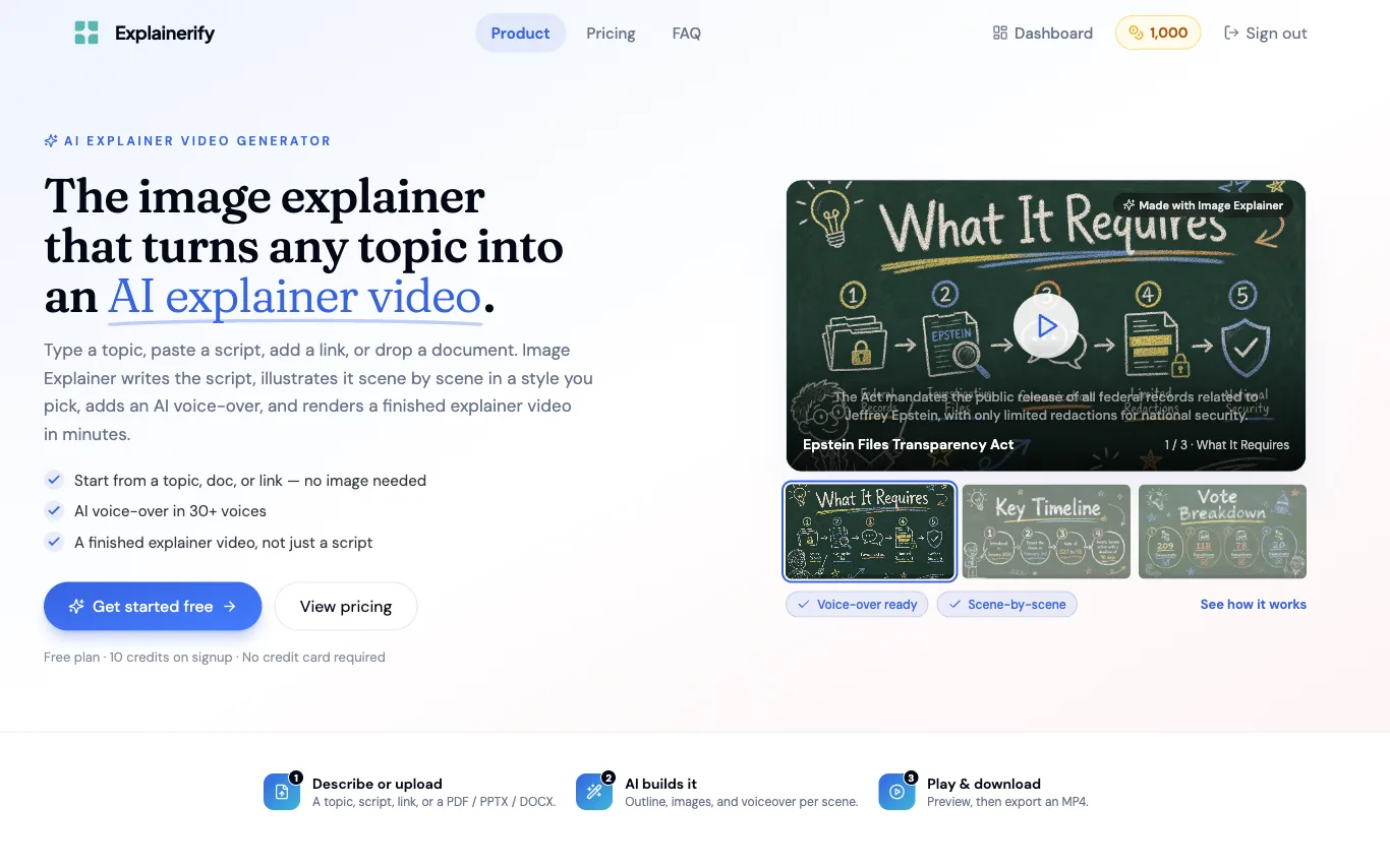 Explainerify Explainerify screenshot