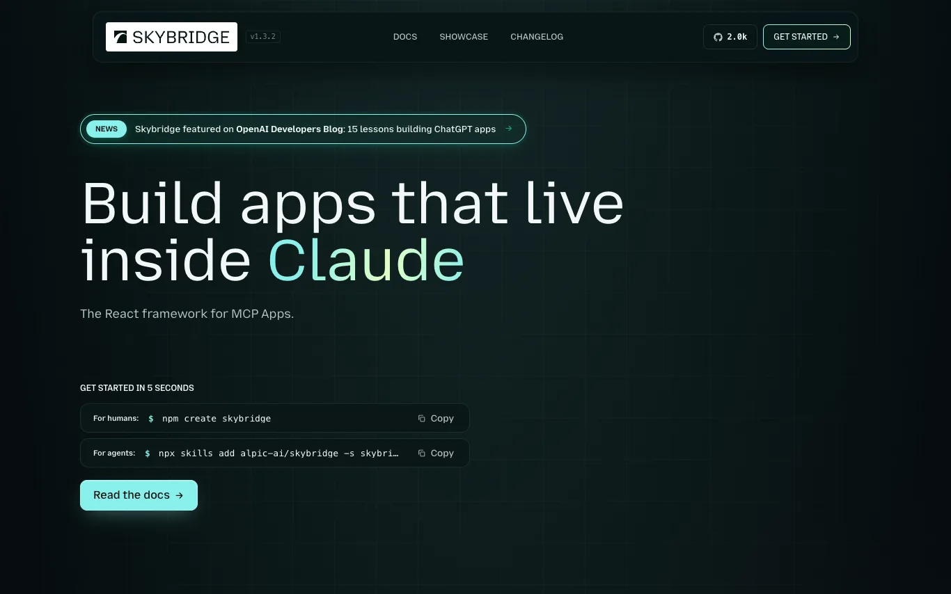 Skybridge Skybridge screenshot