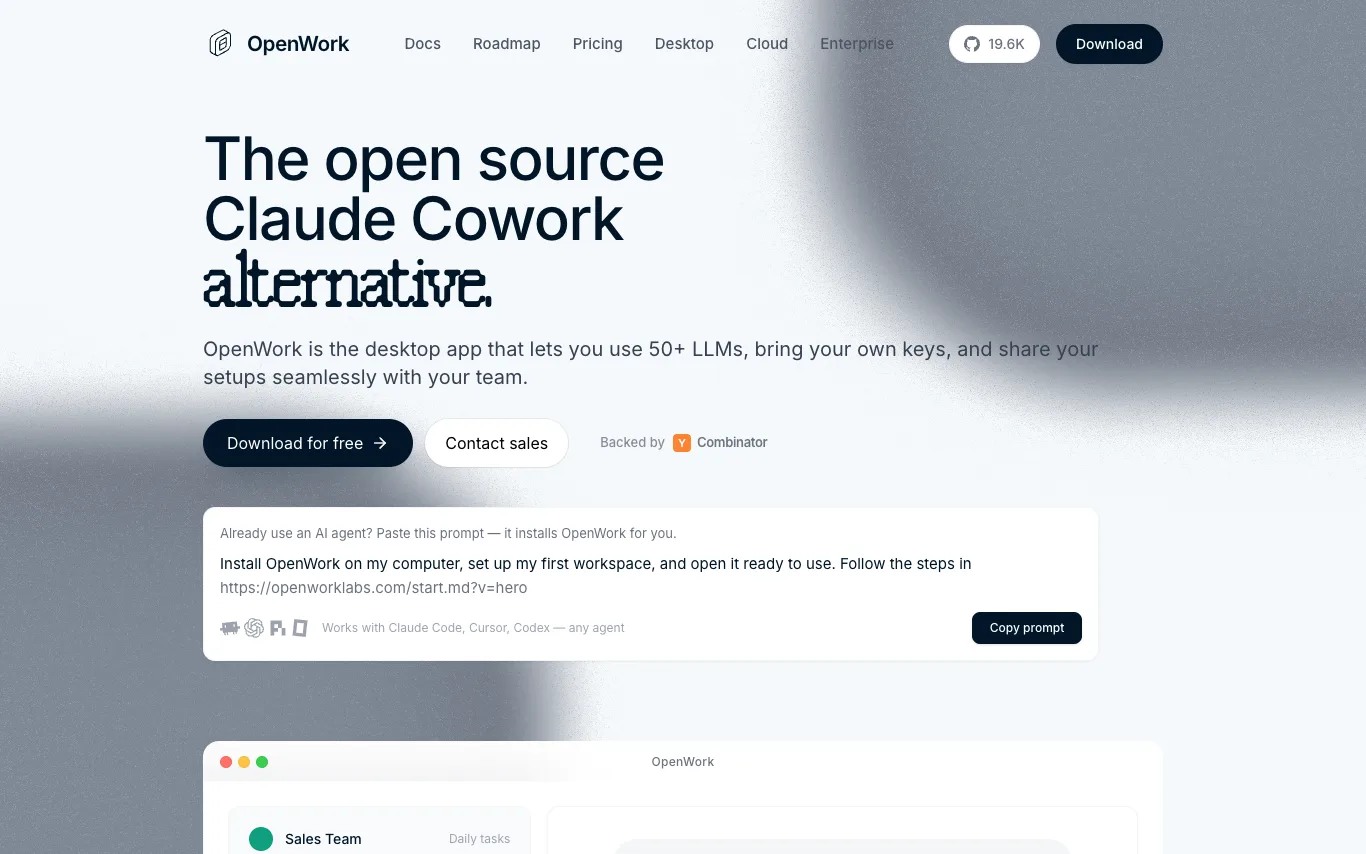 OpenWork OpenWork screenshot