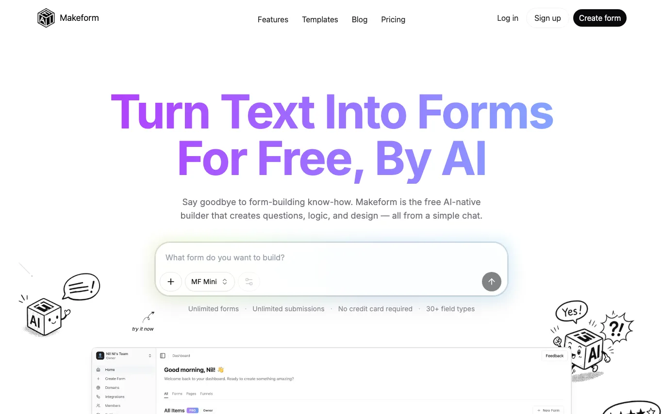 Makeform Makeform screenshot