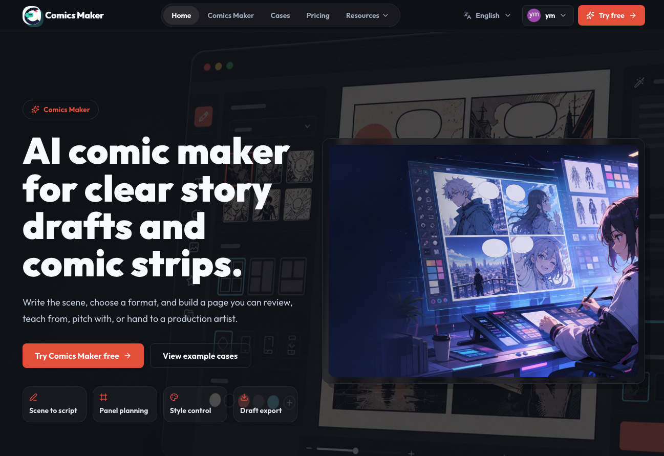 Comics Maker Comics Maker screenshot