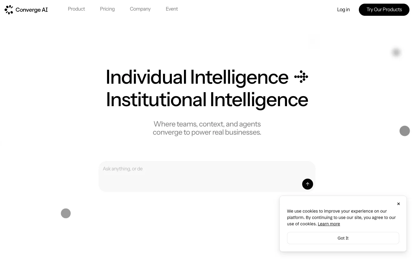 Converge AI Converge AI screenshot