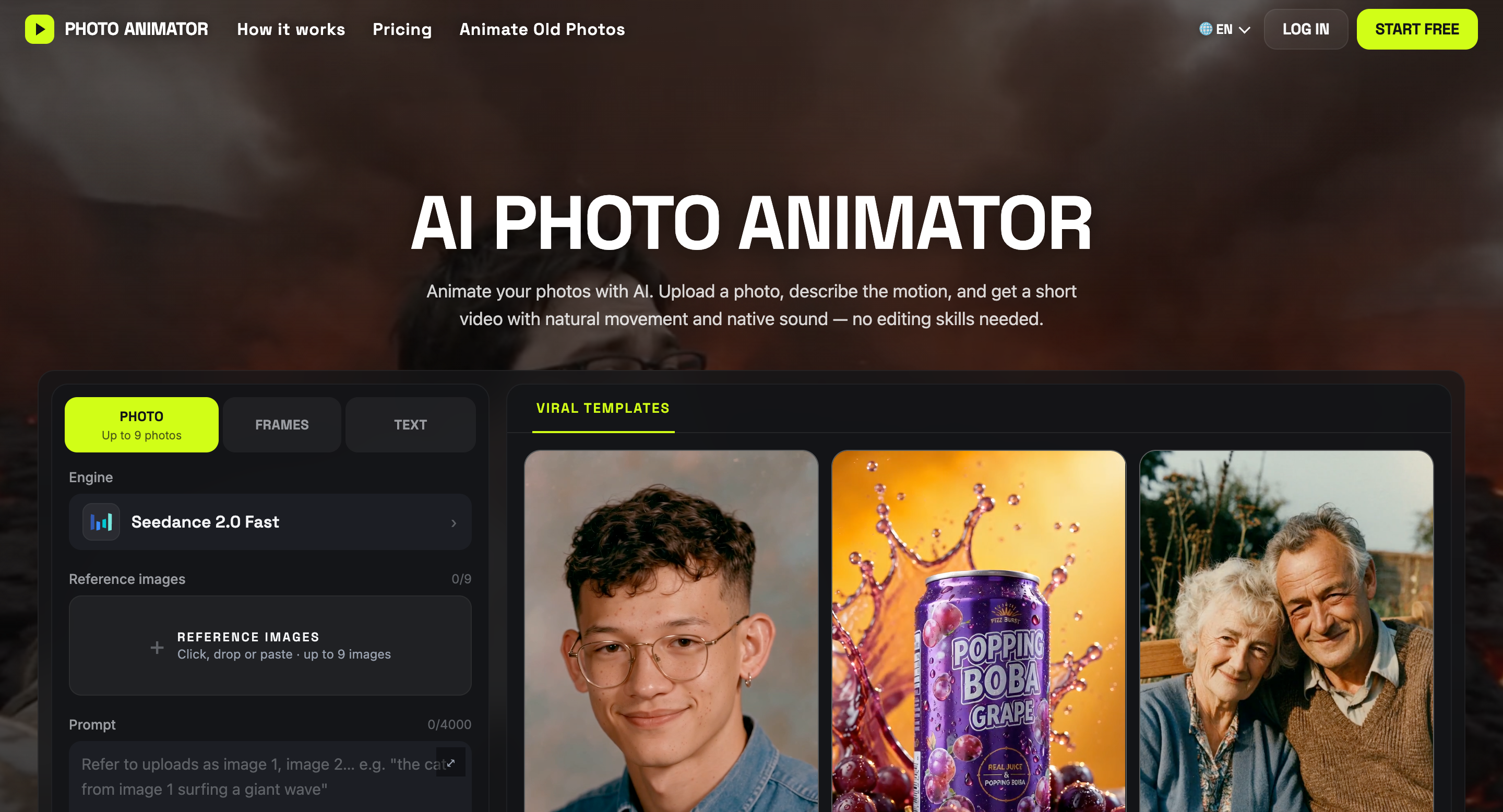 AI Photo Animator AI Photo Animator screenshot